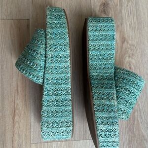 Saint G Betta platform wedge sandals